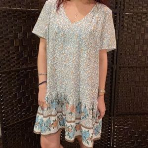 Floral Shift Dress